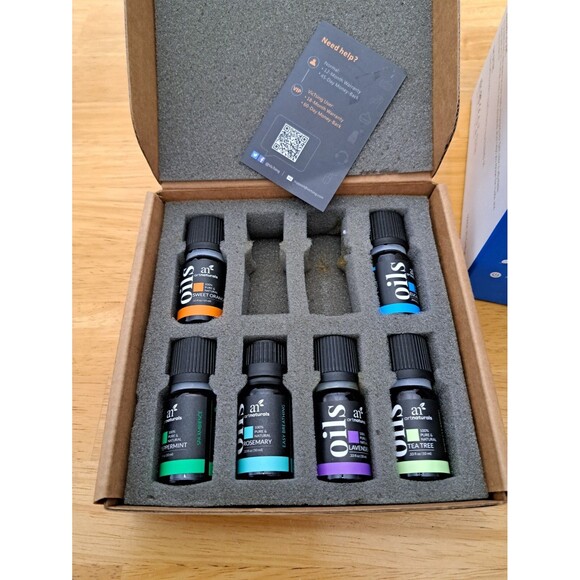 Victsing Ultrasonic Oil Diffuser & Art Naturals Essential Oils (6) Aromatherapy - Picture 5 of 11